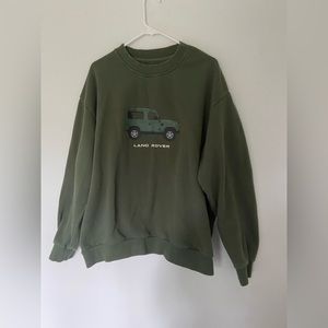 pacsun land rover crew neck